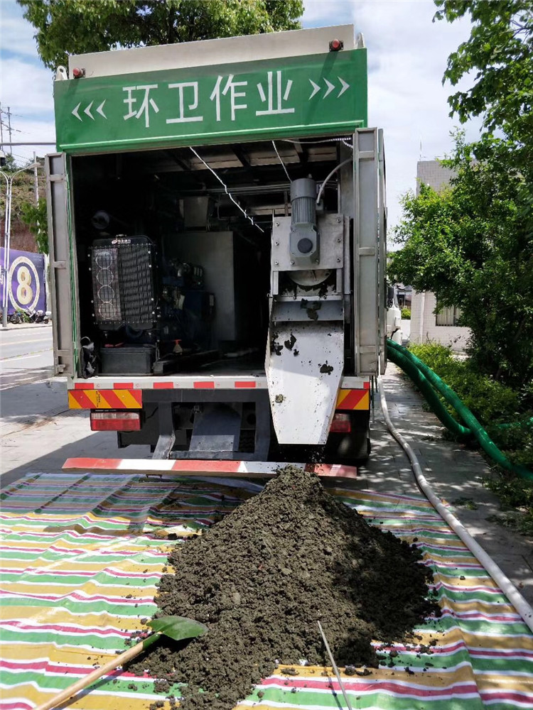 江孜淤泥干湿分离