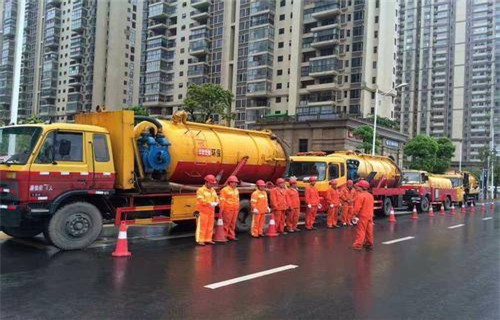 江孜市政管道清淤